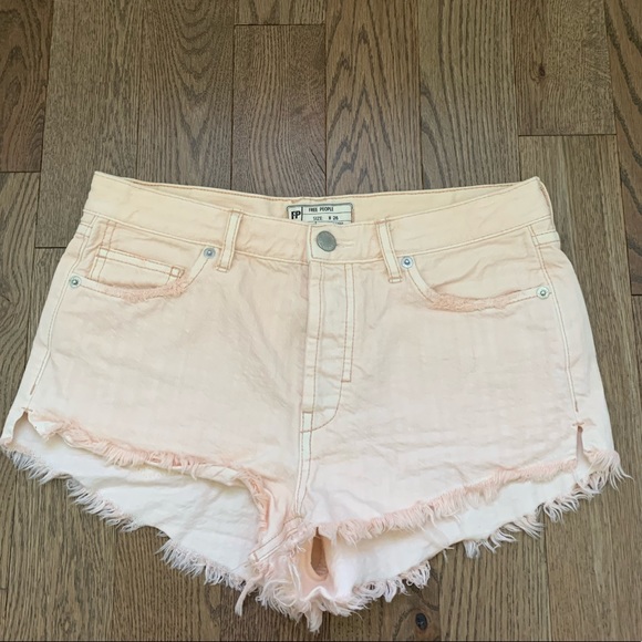 Free People Pants - Free people frayed denim shorts